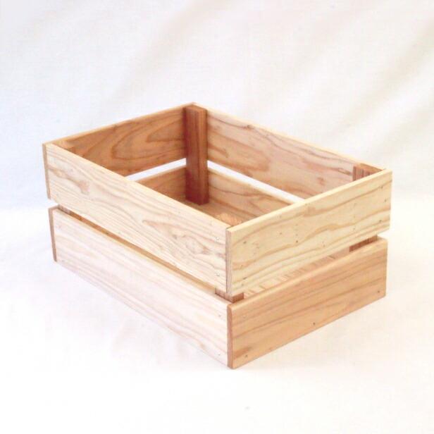 ウッドボックス組立キット M (D270×W400×H180mm) 織田商事 [木箱 収納