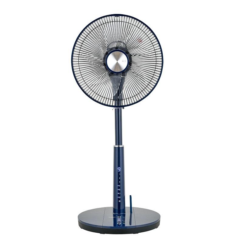 リビングDC扇風機 フルリモコン ネイビー GF-DC325FR-A (熱中症対策 暑