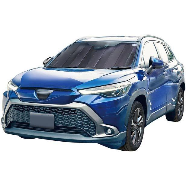 クレトム 車種専用サンシェード カローラクロス専用シェード カーボン