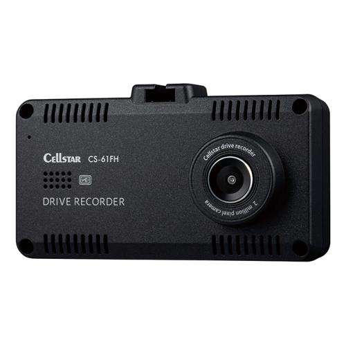 CELLSTAR ドライブレコーダー CS-61FH 前方・車内録画 セルスター[200 