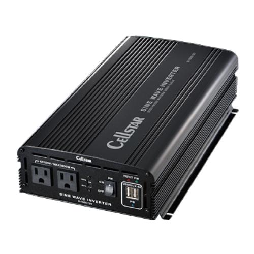 CELLSTAR（セルスター） インバーター 正弦波 SI-1500/12V [バッテリー 