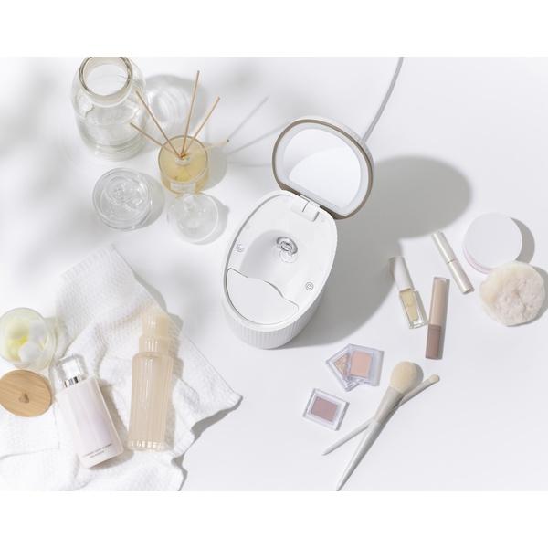 アイリスオーヤマ MiCOLA　フェイススチーマー　FST-101 ホワイト 楽天市場】アイリスオーヤマ フェイススチーマー FST-101