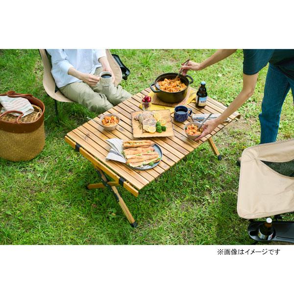 アウトドアテーブル アカシア 90×60cm WRT-90 (ウッドテーブル キャンプ 庭 ベンチ アイリスオーヤマ) 爆買_1