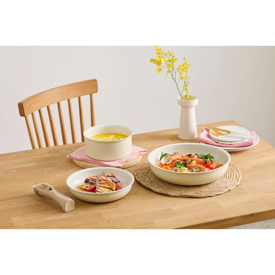 IRIS OHYAMA アイリスオーヤマ セラミックカラーパン5点セット  