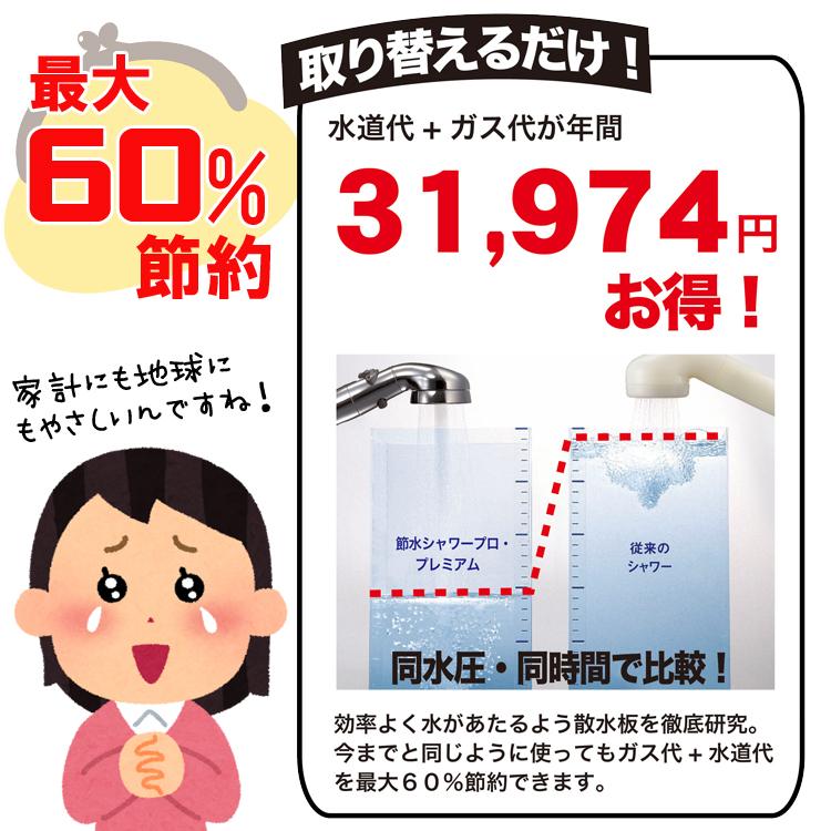 Arromic 節水シャワープロプレミアム ST-X3B(日本製 水圧アップ Arromic 節水シャワープロプレミアム ST-X3B(日本製 水圧アップ