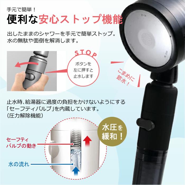 Arromic シャワーヘッド 3Dサロン ナノバブルシャワー SS-TN2B