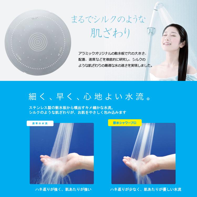 Arromic 節水シャワープロプレミアム シャワーヘッド ST-X3B AW7 Arromic 節水シャワープロプレミアム シャワーヘッド ST-X3B AW7