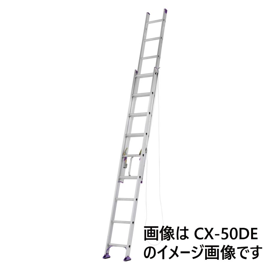 2連はしご 約6m CX-60DE (法人限定) アルインコ [ハシゴ 梯子 園芸用品 アルミ] 爆買