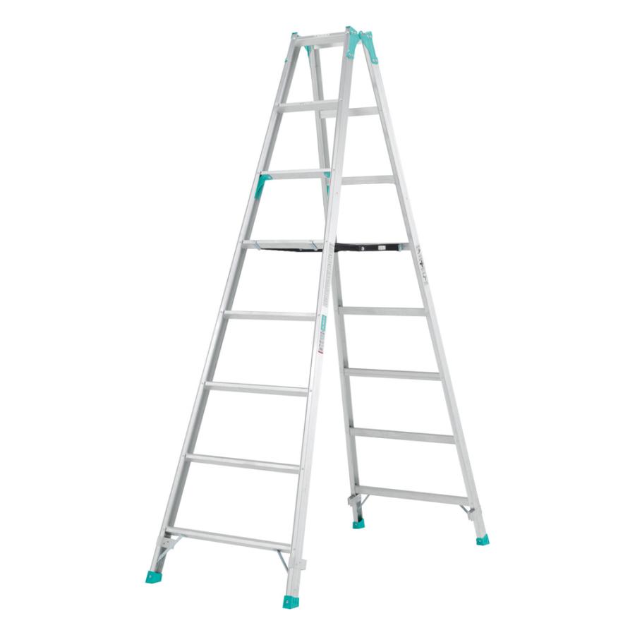 ALINCO MXA-240E-D 踏ざん幅広 専用脚立 脚立の高さ2ｍ29cm 最大使用質量100㎏ ※現状品・使用感有・6尺　(ス-18) ALINCO（アルインコ） 専用脚立 約240cm MA240F [はしご ハシゴ 梯子