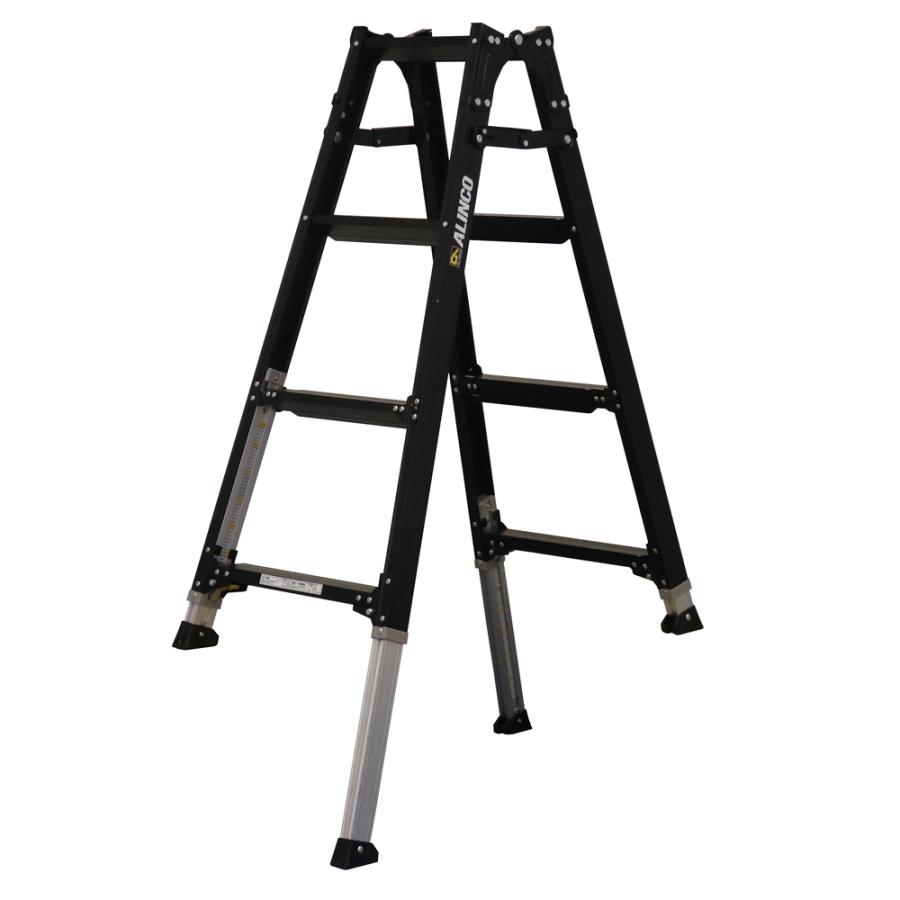 ALINCO アルインコ 脚立 4段 PRW-120BK はしご兼用脚立 伸縮脚付 ALINCO アルインコ 脚立 4段 PRW-120BK はしご兼用脚立 伸縮脚付