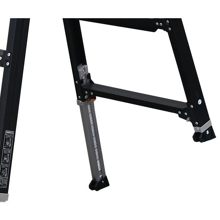 ALINCO アルインコ 脚立 PRW-150BK はしご兼用脚立 伸縮脚付 ALINCO アルインコ 脚立 PRW-150BK はしご兼用脚立 伸縮脚付