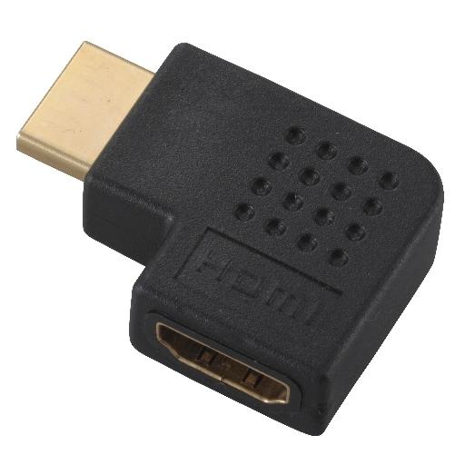 オーム電機 HDMI変換プラグ L型縦型端子用05-0305 VIS-P0305[AVケーブル:HDMIケーブル・プラグ]｜hc7