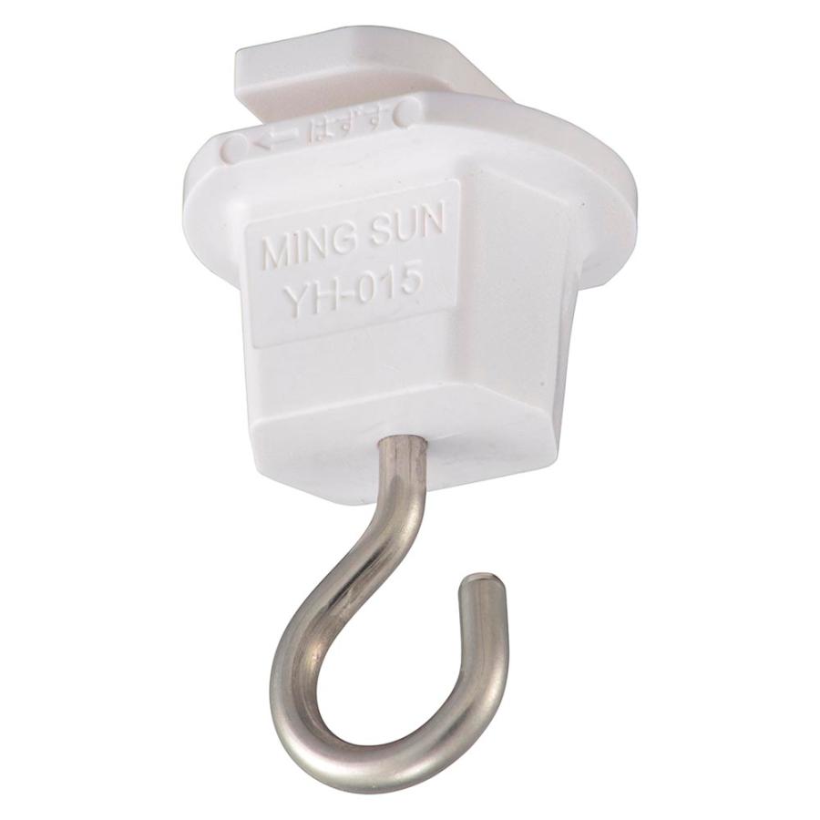 吊り下げフック ライティングダクト用 ホワイト （品番）06-5029 ORL-5HW (照明器具:レールライト オーム電機) 爆買 | OHM