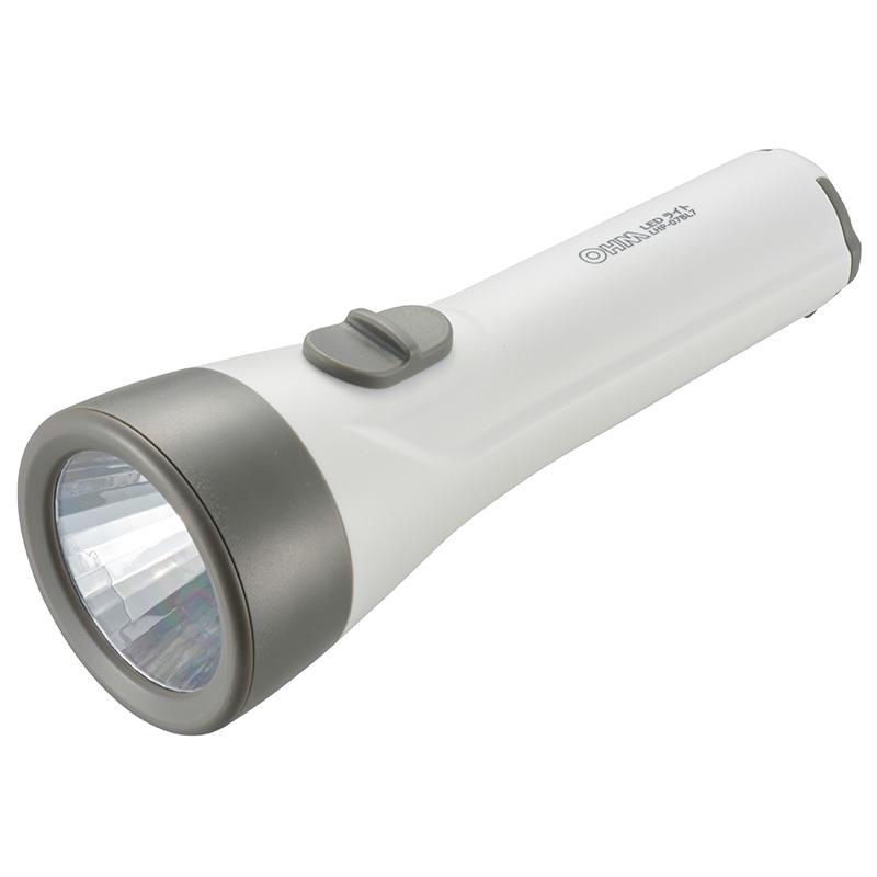 OHM（オーム電機） LED懐中ライト 単1形乾電池 65ルーメン08-3157 LHP