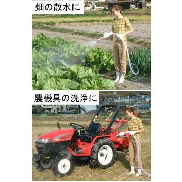 工進（KOSHIN） 2サイクルエンジンポンプSEV-25L+R型ホースセット