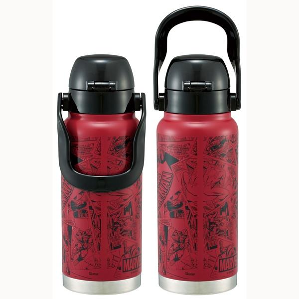 スケーター ハンドル付ダイレクトボトル スパイダーマン 800ml STD8H