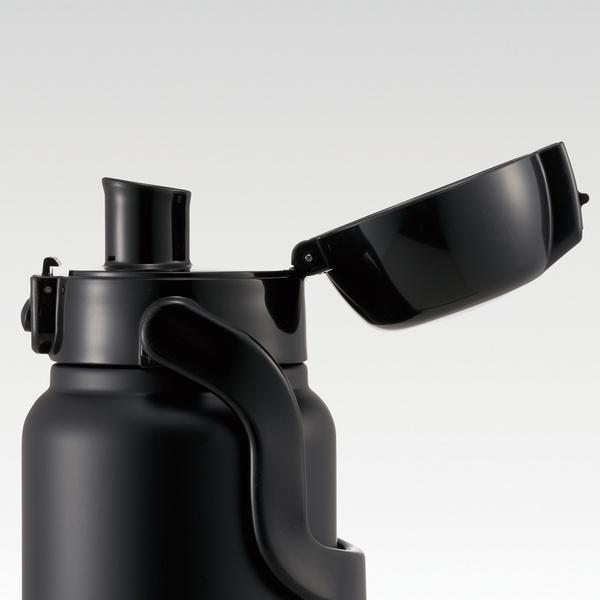 スケーター ハンドル付ダイレクト ボトルブラック 800ml STD8H (黒