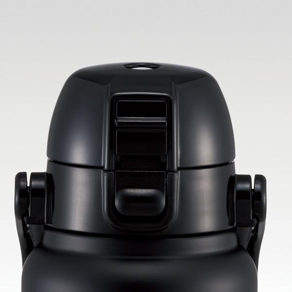 スケーター ハンドル付ダイレクト ボトルブラック 800ml STD8H (黒