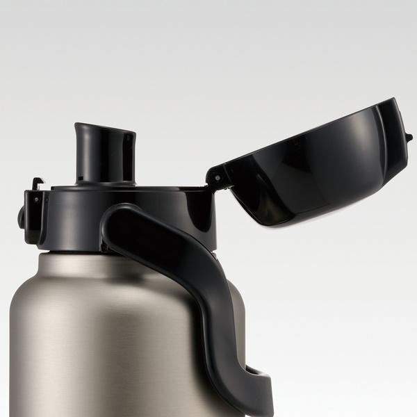 スケーター ハンドル付ダイレクトボトル シルバー 1000ml STD10H (銀
