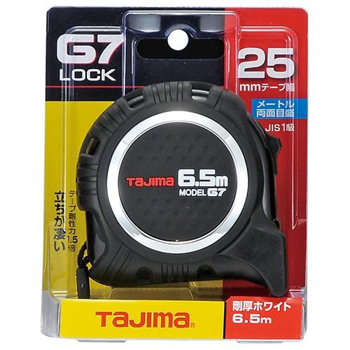 Tajima（タジマ） G7ロック25 6.5m G7L2565 TJMデザイン [大工道具