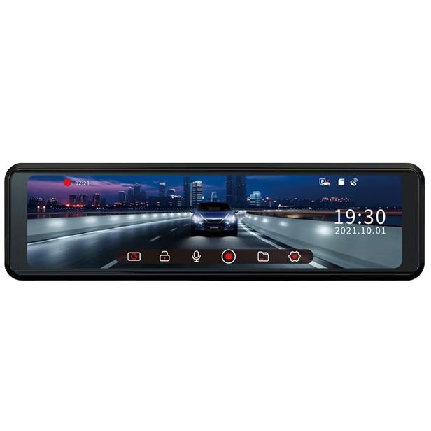 ケンウッド デジタルルームミラー型 ドライブレコーダー 10型 2カメラ