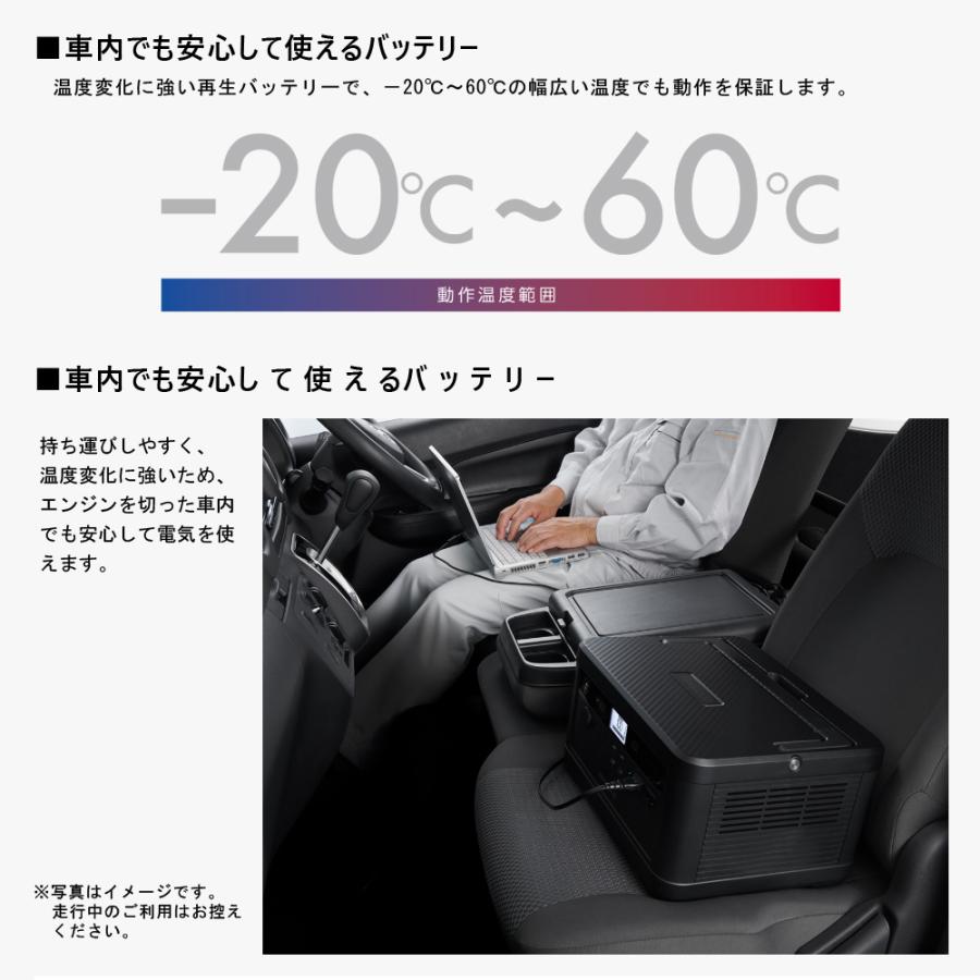 JVCケンウッド（JVC KENWOOD） リユースバッテリー内蔵ポータブル電源