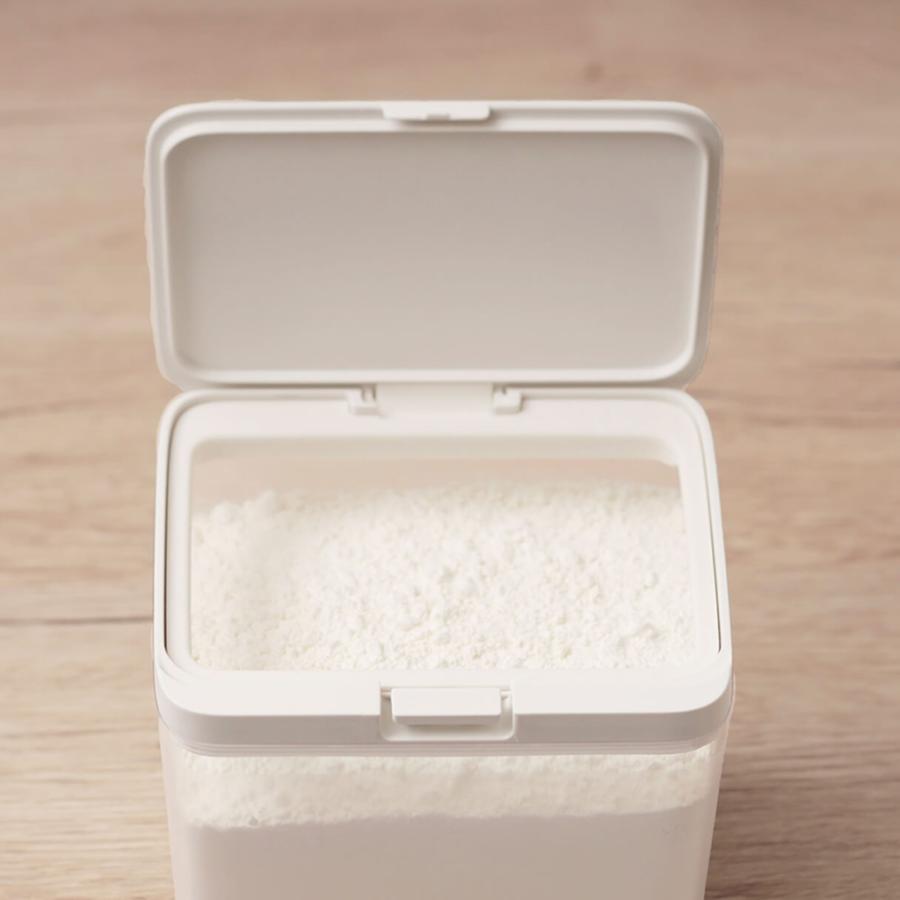 マーナ 保存容器 ワイドトール 2.0L クリア（蓋） K761CL (キャニスター コンテナ 調味料ケース) 爆買 | marna | 06