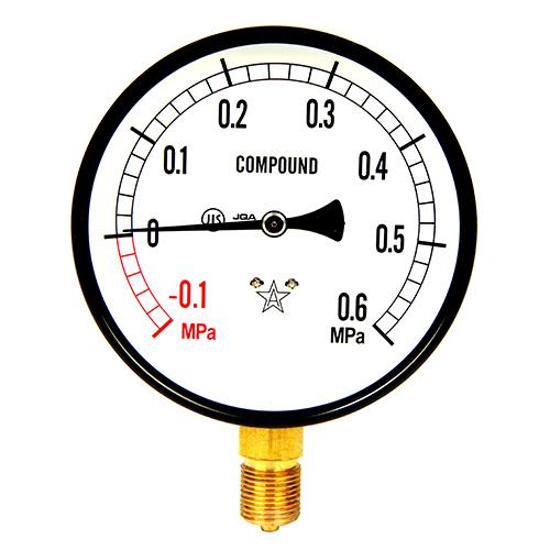 汎用圧力計A100・G3/8 S-41・+0.6X-0.1 右下精器製造 [電動工具 エアー