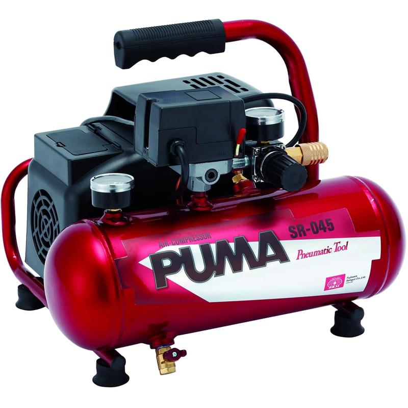 プーマ SR-045 コンプレッサー 中古品 タンク容量 4L 【ハンズクラフト