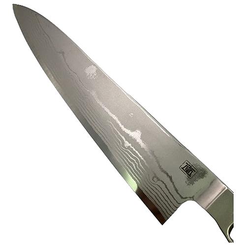 地蔵堂 ダマスカス牛刀 210mm 日本製 - (牛刀包丁 庖丁 鍛造製包丁 肉