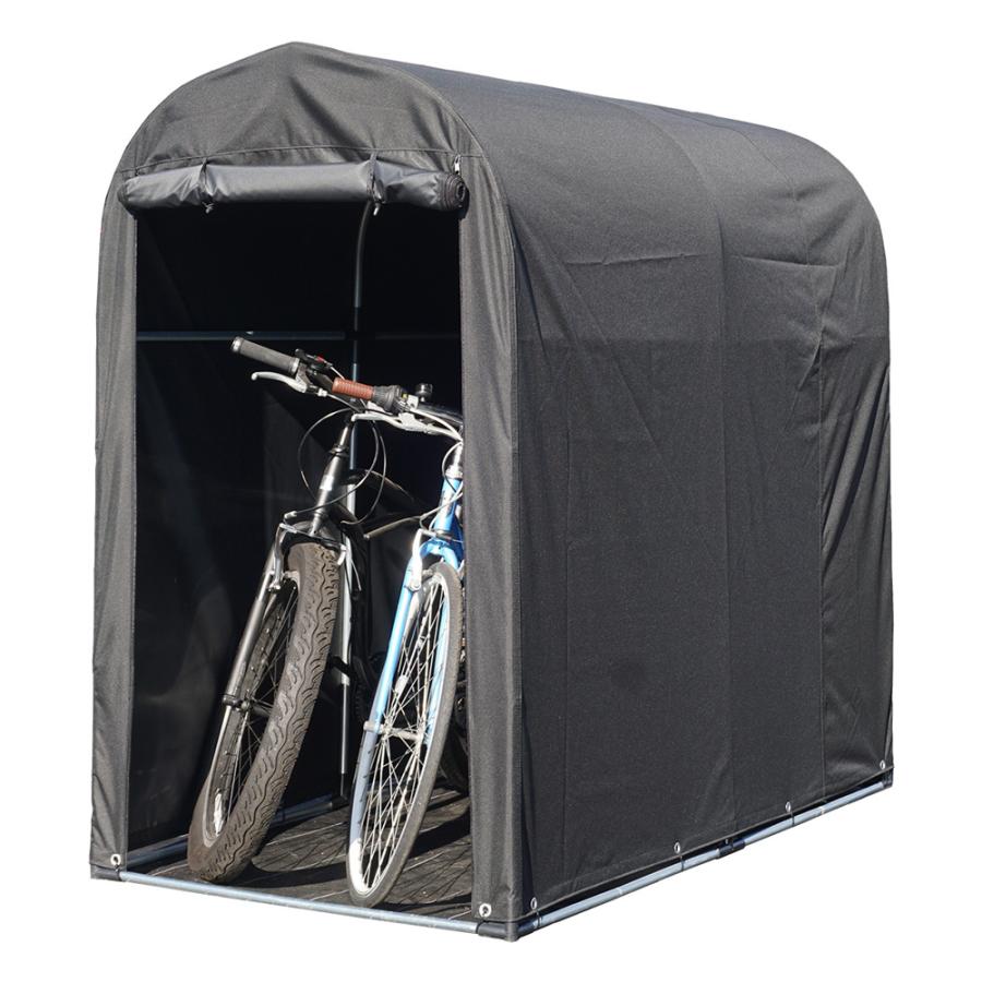 南榮工業 サイクルハウス 一式 2台用QUICK (パイプ倉庫 簡易倉庫 南榮工業 サイクルハウス 一式 2台用QUICK (パイプ倉庫 簡易倉庫
