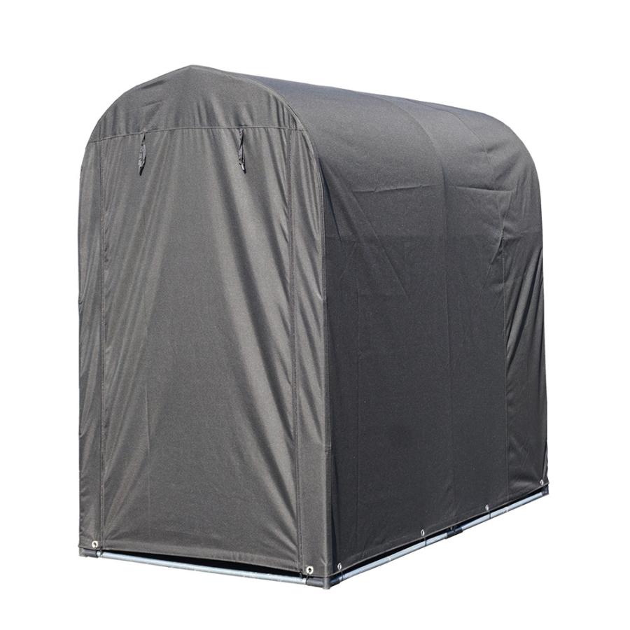 南榮工業 サイクルハウス 一式 2台用QUICK (パイプ倉庫 簡易倉庫 南榮工業 サイクルハウス 一式 2台用QUICK (パイプ倉庫 簡易倉庫