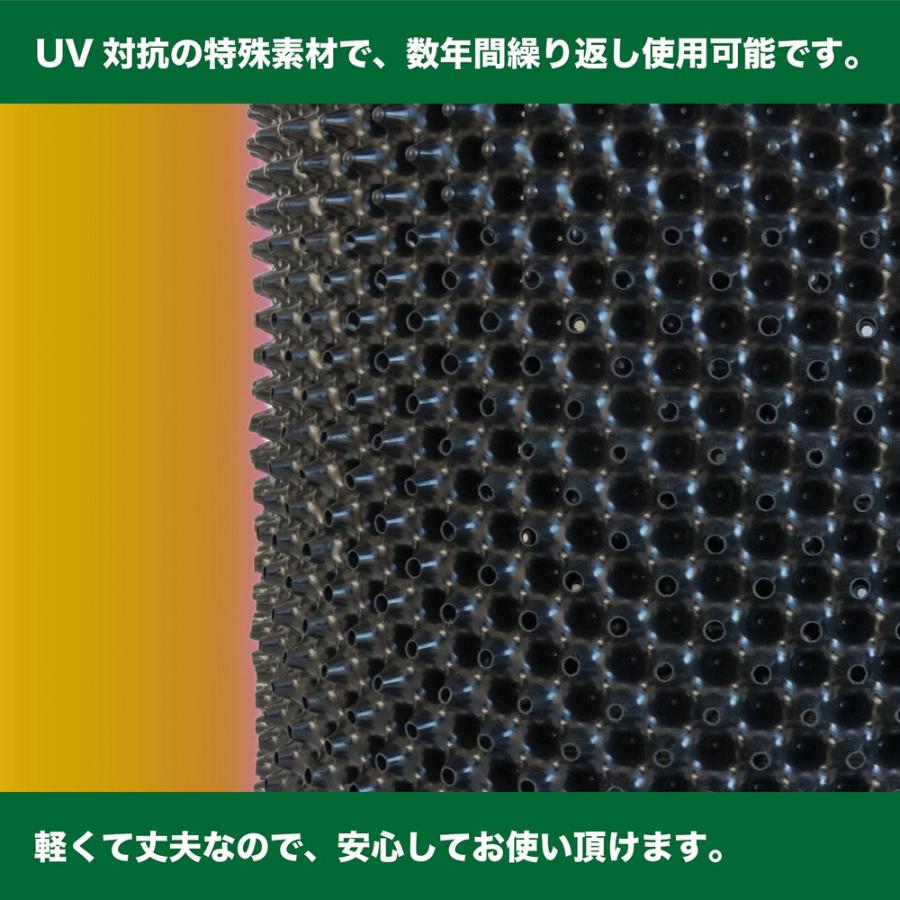 南榮工業 ルートプラスポット 28L まとめてお買い得 25個セット エアープルーニングコンテナ GS-AP350S-25 (まとめ買い 植木鉢 プランター 根巻き防止 園芸 )の画像