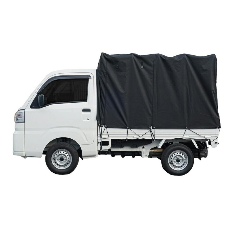 軽トラック 幌セット 本体一式 (幕色/OX オックスフォード300D） KH-6
