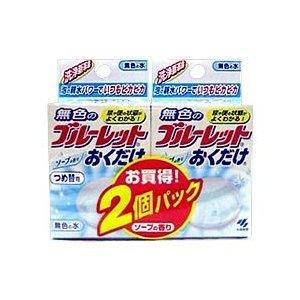 ブルーレットおくだけ 詰替 2p 無色 小林製薬 ブルーレットおくだけ 替え 液体洗剤 トイレ用 Diy Com 通販 Paypayモール
