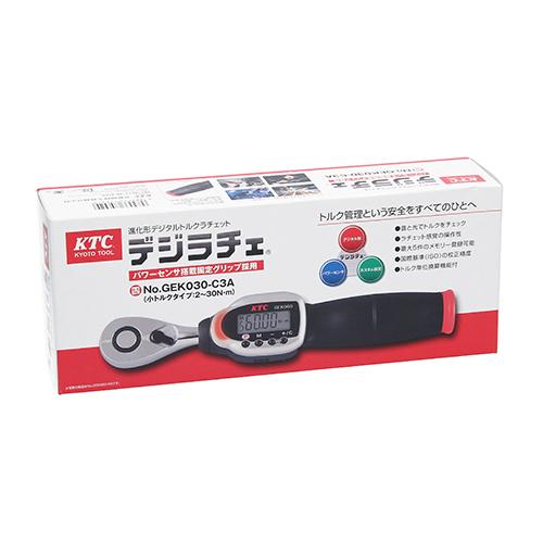 KTC デジラチェ 小トルク コンパクトヘッドタイプ 9.5sq. GEK030