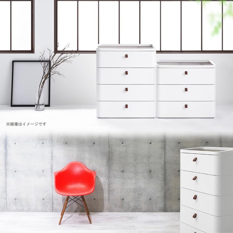 ロイヤルドロアー　７２５　アースホワイト　RD-725WH/DBR サンカ　SANKA [チェスト 5段 インテリア 収納　家具 rd725 ROYAL　DRAWER　squ＋] チェスト 5段 インテリア 収納　家具 rd725 ROYAL　DRAWER　squ＋ ロイヤルドロアー　７２５　アースホワイト　RD 725WH/DBR サンカ　SANKA