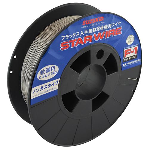 F-1軟鋼0.8X3.0KG PF-51 スター電器製造 [電動工具 溶接 溶接棒 軟鋼用] 爆買