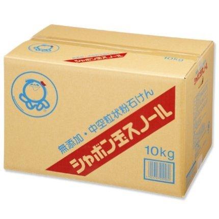 シャボン玉石鹸スノール　約10kg シャボン玉石けん 粉石けんスノール粉 10kg(2.5kg×4) シャボン玉 [洗濯