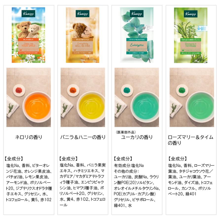 KNEIPP（クナイプ） （ミントシリーズ登場）クナイプ バスソルト 13個