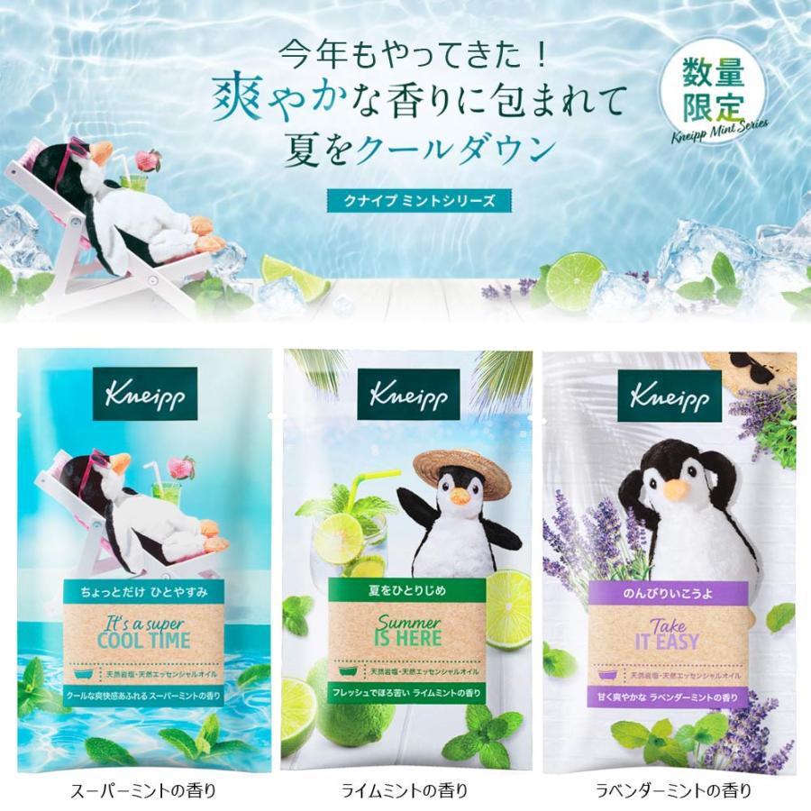 KNEIPP（クナイプ） （ミントシリーズ登場）クナイプ バスソルト 13個