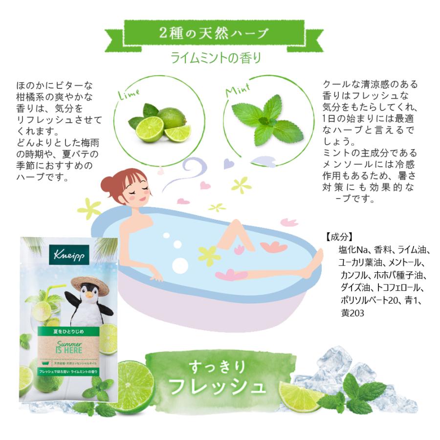 KNEIPP（クナイプ） （ミントシリーズ登場）クナイプ バスソルト 13個