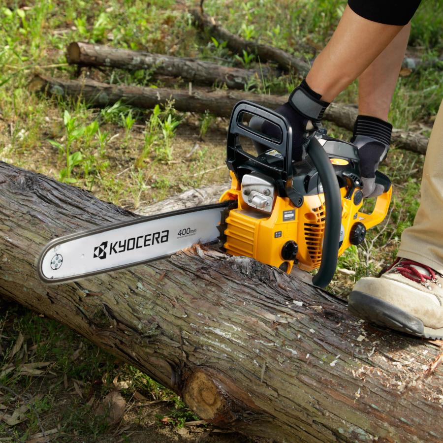 京セラ リョービ RYOBI エンジンチェーンソー400mm ESK-3740【送料無料  