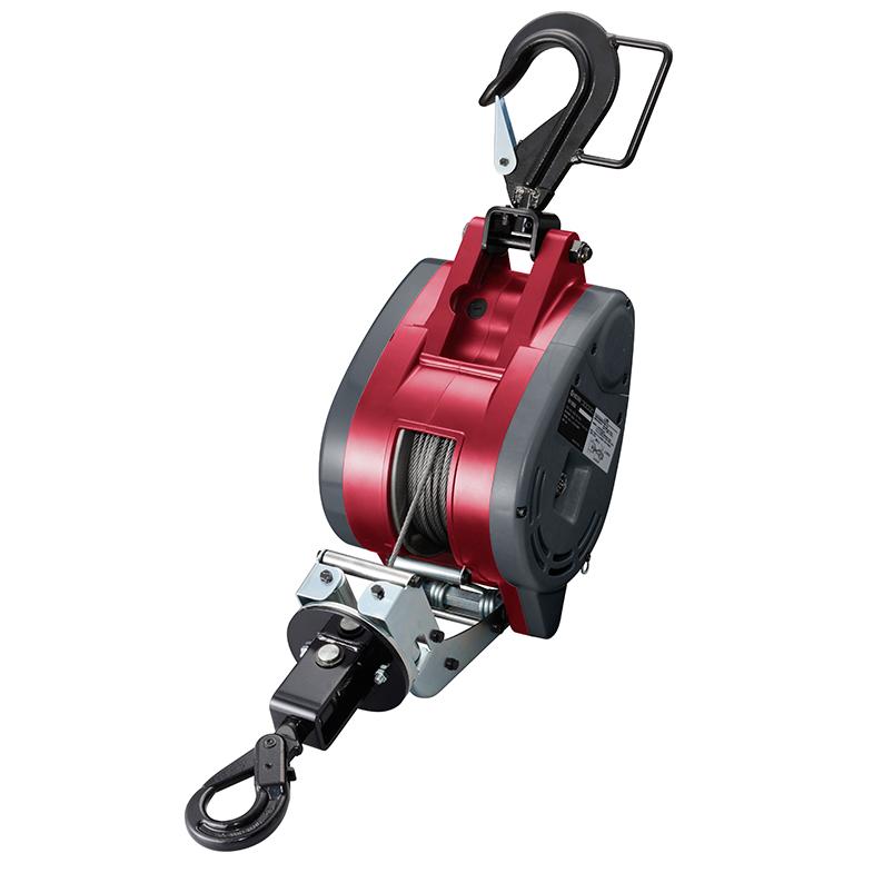 未開封 リョービ WI-195B 電動ウインチ 最大吊揚荷重200kg ワイヤ－ロ－プ30m付 AC100V 操作スイッチ(コード10m) (現 京セラ） 京セラ（リョービ）電動ウインチ AWI195B (ワイヤー径5mm×30m付)【送料