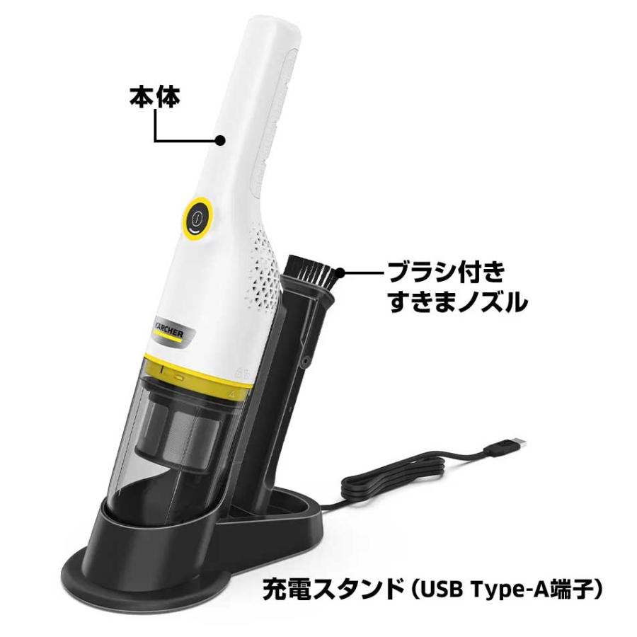 【新品未使用品】 ケルヒャー ハンディクリーナー 正規代理店）KARCHER ケルヒャー 家庭用ハンディクリーナー CVH 3 Plus