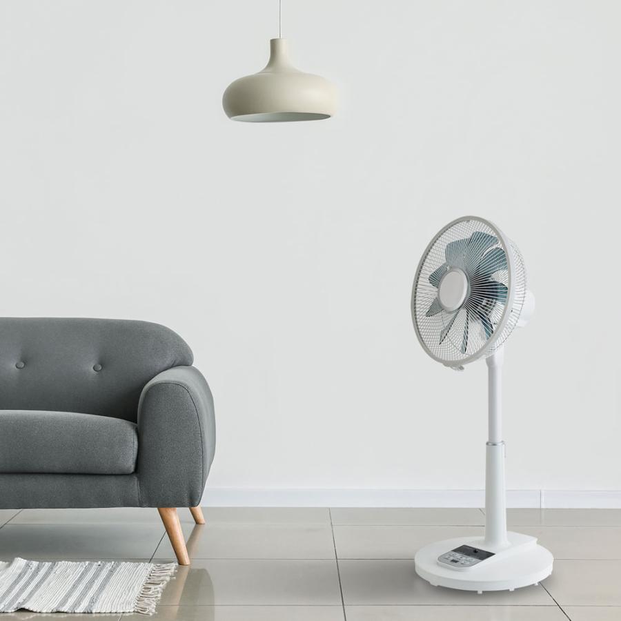 C:NET シィー・ネット DCリビングファン扇風機 ホワイト CFDF307WH