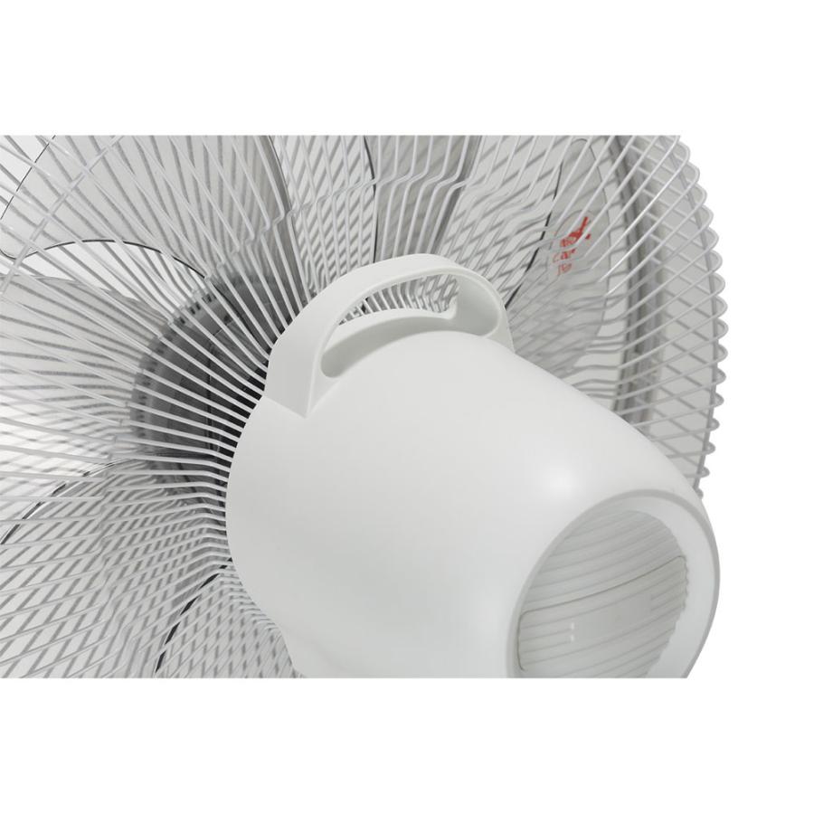 C:NET シィー・ネット DC壁掛扇風機 ホワイト CKDF308WH