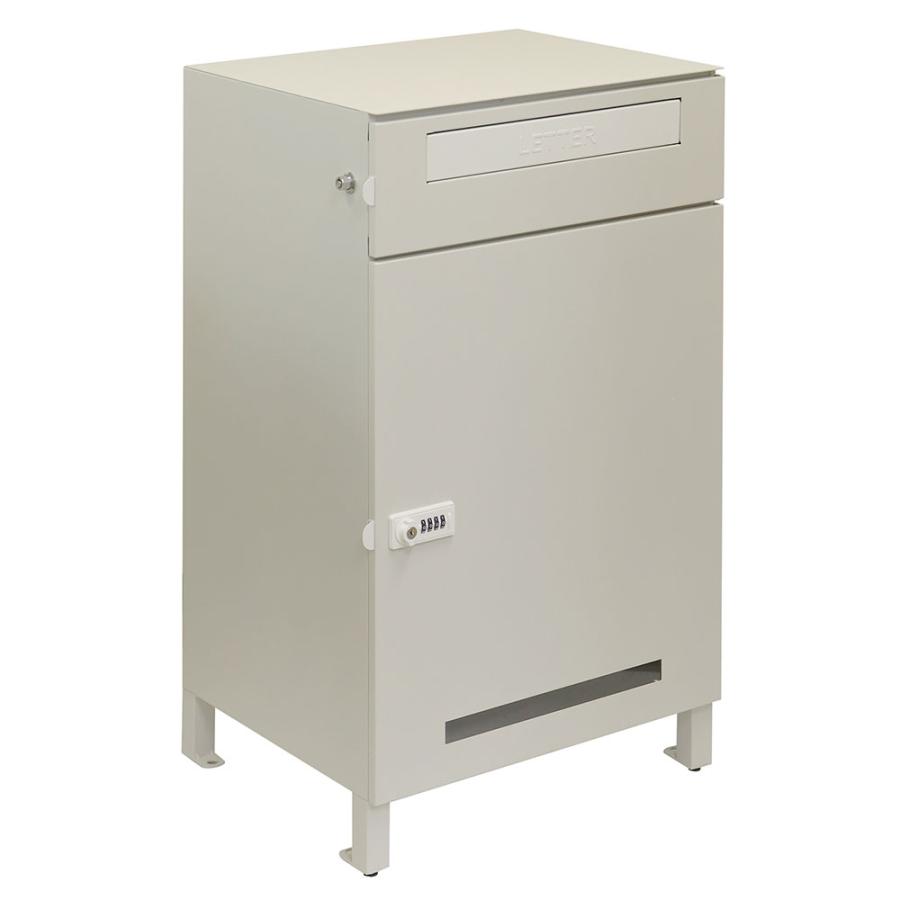 MOJYU　宅配ボックス付ポスト(Estella(エステラ)) グレージュ　PBX039 メーカー直送）MOJYU 宅配ボックス付ポスト Estella エステラ