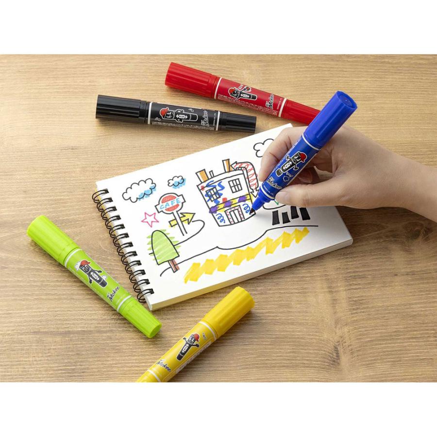 メール便送料無料）ZEBRA ゼブラ Hi!McKee ハイマッキー12色セット