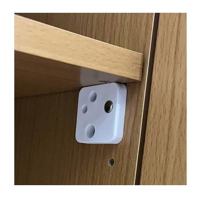 メール便可）WAKI 和気産業 上げたいん棚 棚受け 4個入 ML-810